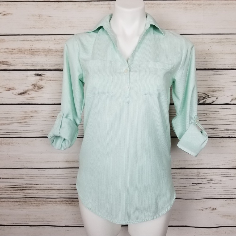 Magellan Aransas Pass Striped Shirt XS